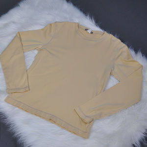 J Crew Cotton Blend Long Sleeve t Tee Shirt Sz: M